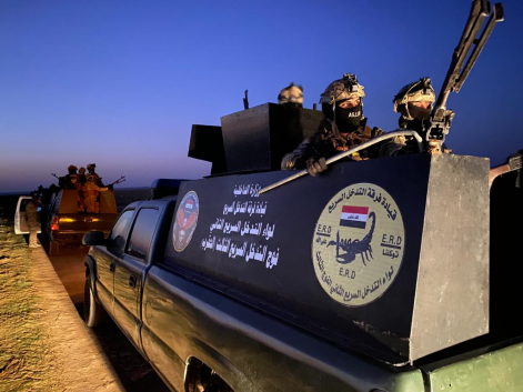 قطعات “مدججة” تتقدم في كركوك بعد يومين من استهداف 